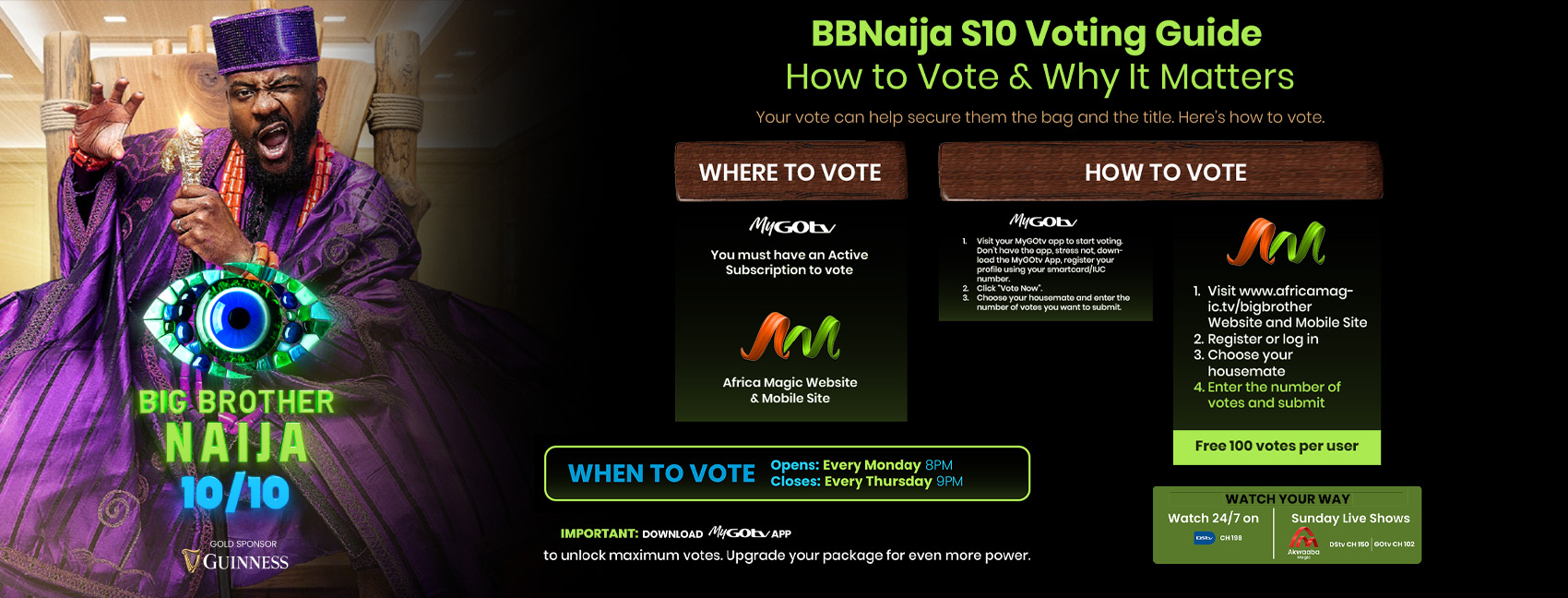How to Cast Your Vote on Big Brother Naija Season 10