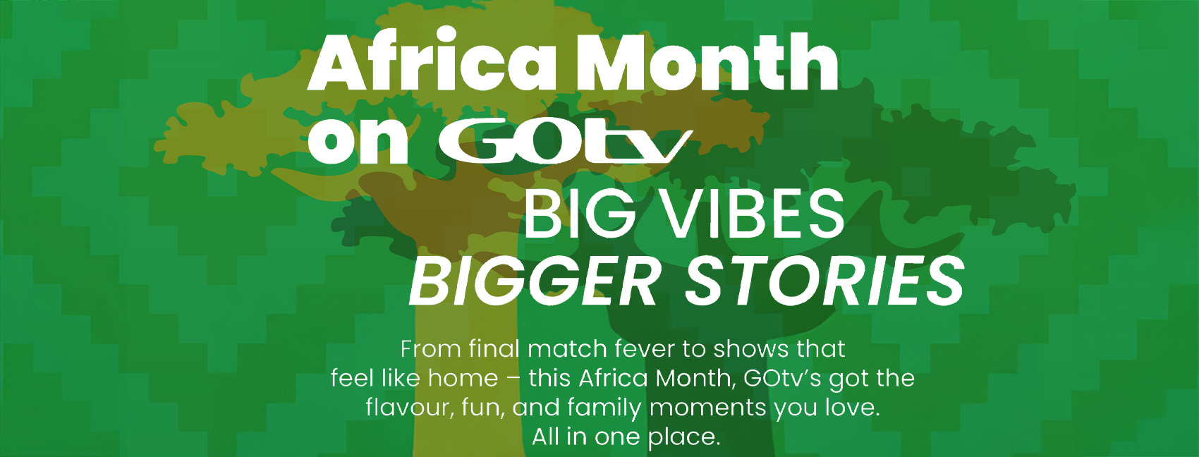 Africa Month on GOtv: Big Vibes, Bigger Stories