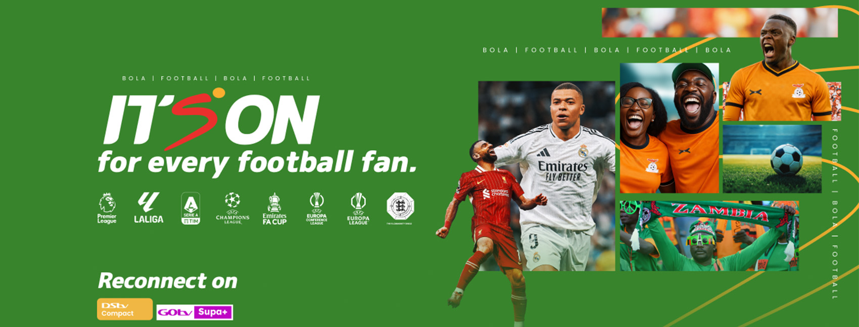 Catch the upcoming 2025/26 Football Season on GOtv!