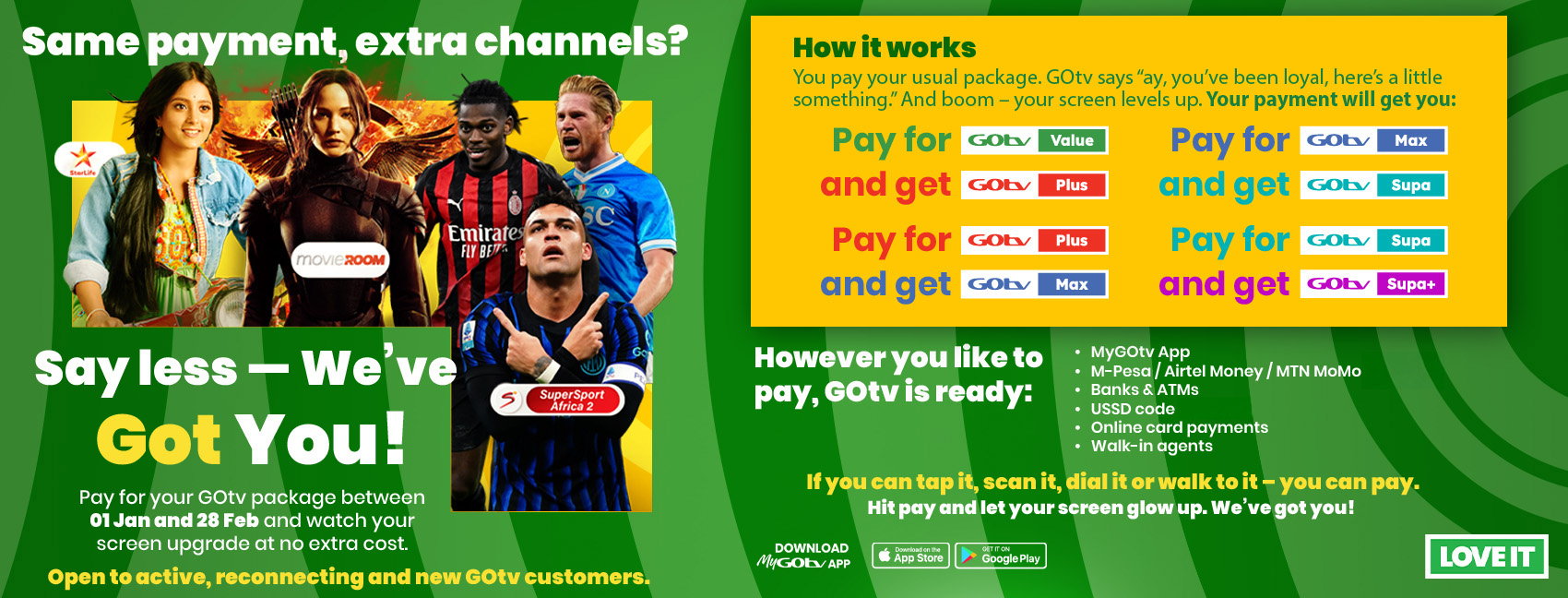 Ever wondered if paying your GOtv package could unlock more value? It can this January!