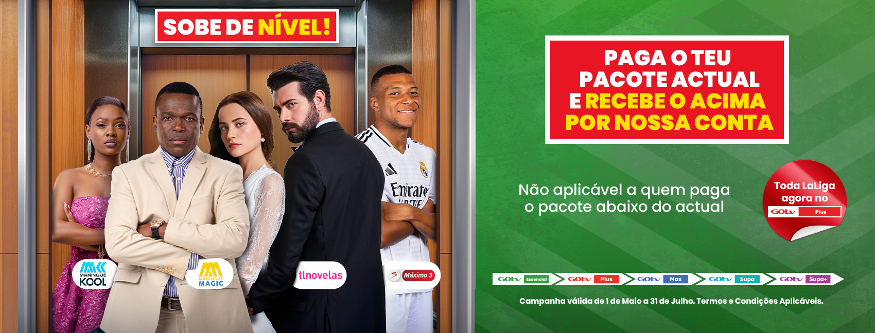 “Sobe de nível” e vive a melhor experiência de entretenimento
