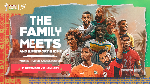 O maior campeonato de futebol africano está de volta! Assiste ao Campeonato Africano das Nações TotalEnergies Marrocos 2025™ em directo na SuperSport, somente na DStv e GOtv!
