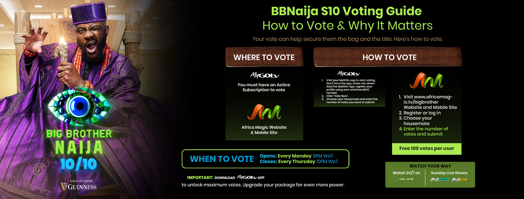 How to Cast Your Vote on Big Brother Naija Season 10