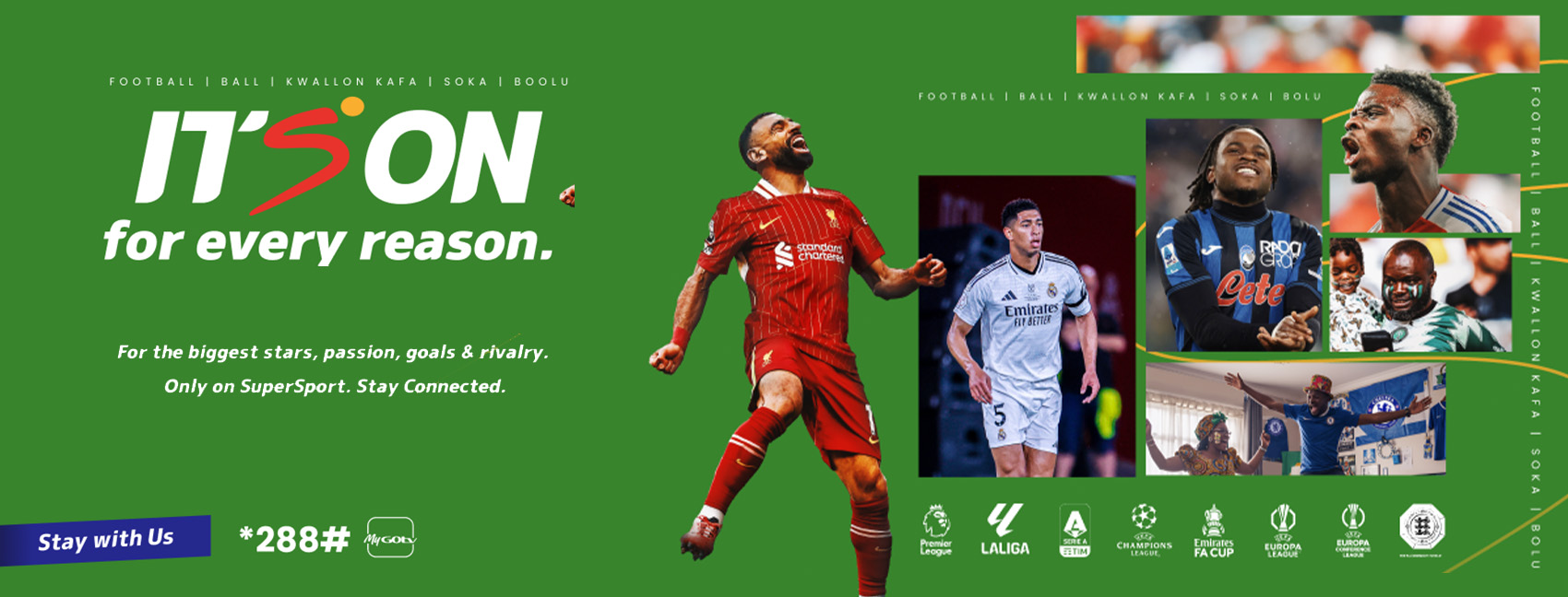 Catch the upcoming 2025/26 Football Season on GOtv!