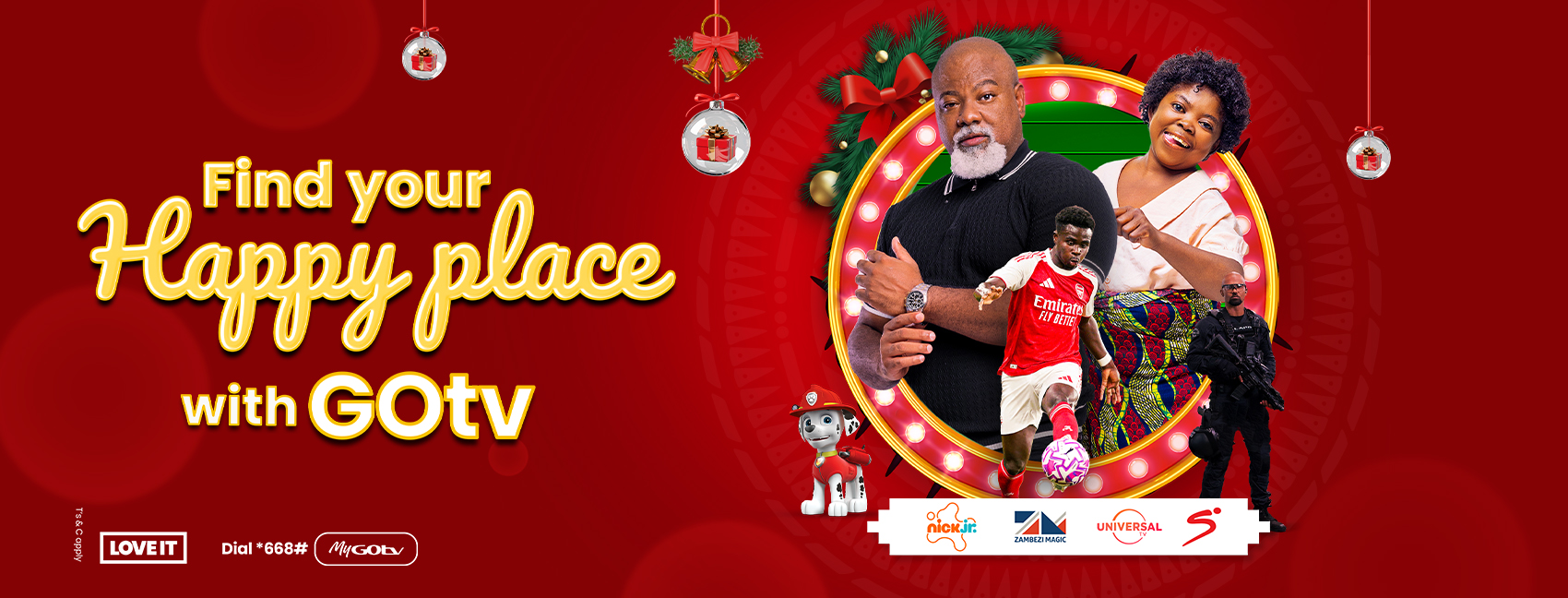 Your Festive Happy Place Is Right Here with GOtv